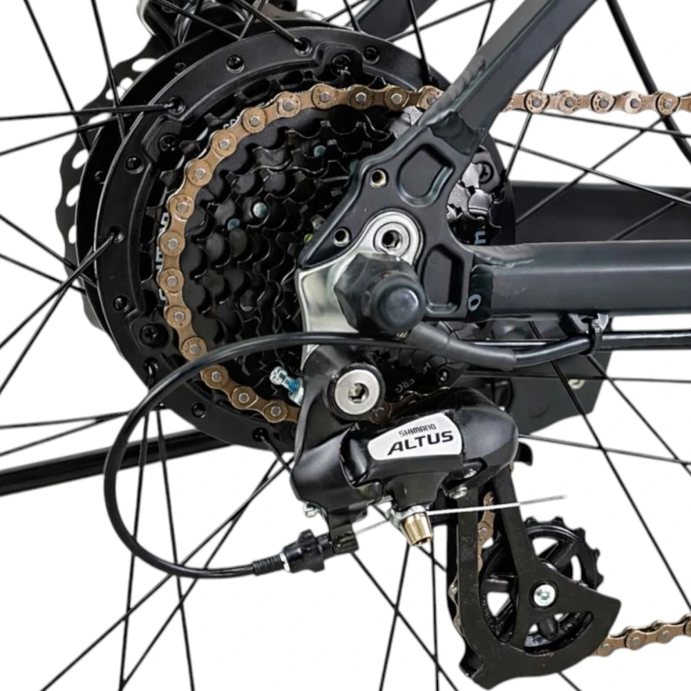 Электровелосипед Eltreco Ultra MAX GT Тёмно-золотой 11